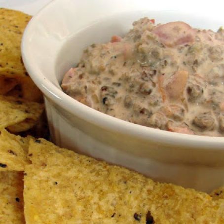Suasage and Cheese Dip