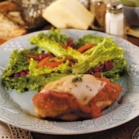 Crispy Chicken Parmigiana