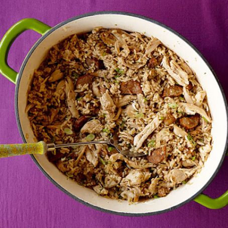 Cajun Style Chicken and Sausage Jamalaya