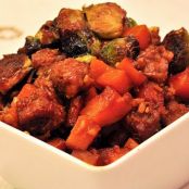 Tamarind BBQ Tempeh & Sweet Potatoes
