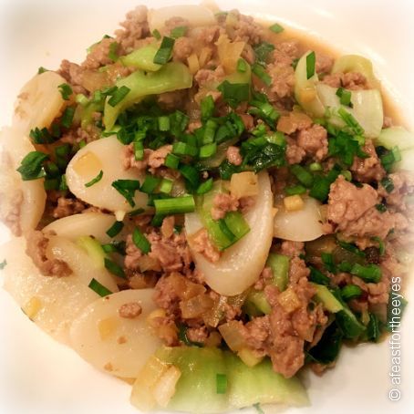 Korean Tteok & Spicy Pork Ragù