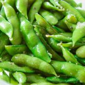 Sauteed Garlic Edamame