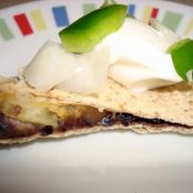 Quesadilla - black bean & Pineapple