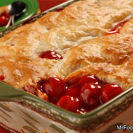 Cherry Nut Cobbler