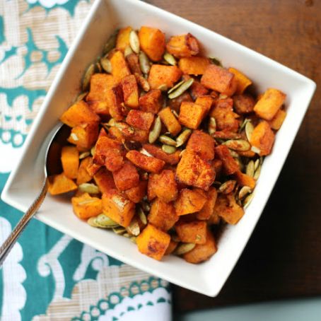 SQUASH*****Roasted Squash  with Pepitas