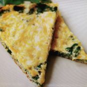 Spinach and Cheddar Frittata