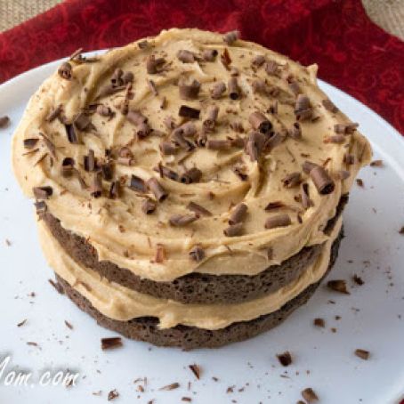 Sugar-Free Chocolate Peanut Butter Mug Cake