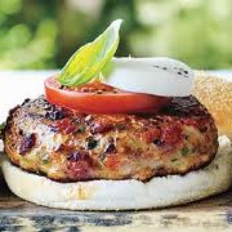 Bocconcini Chicken Burgers