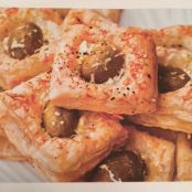 Olive Puffs with Feta