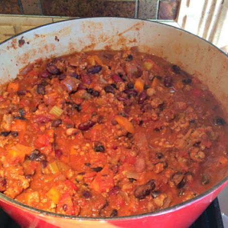 Hearty Turkey Chili
