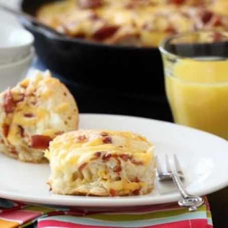Cheesy Bacon Biscuits*