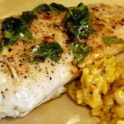 Pan-Glazed Chicken with Basil