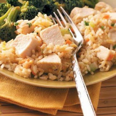 Fast & Easy Chicken Fried Rice