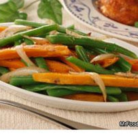 Green Beans and Sweet Potatoes