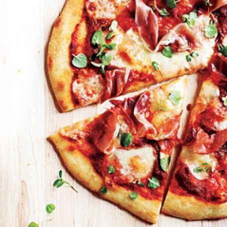 Proscuitto-Mozza Pizza