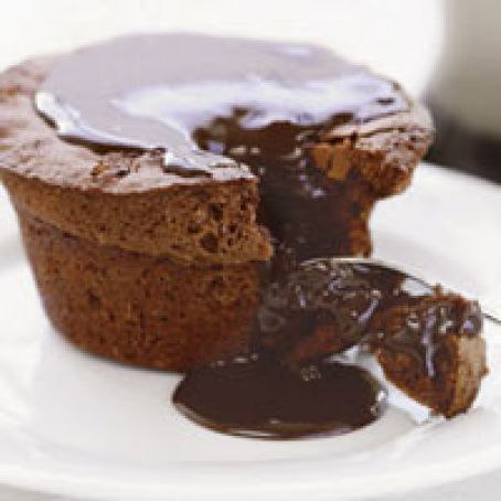 Molten Brownie Cupcakes