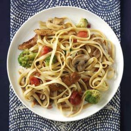 Balsamic Chicken Fettuccine