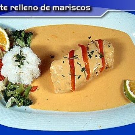 FILETE DE PESCADO RELLENO DE MARISCOS EL FARALLON