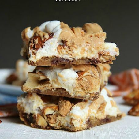 Peanut Butter Pretzel Bars