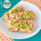 Buffalo Chicken Toast Apps