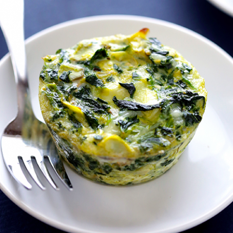 Spinach Artichoke Quiche Cups