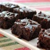 Fudgy Black Bean Brownies