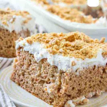Carrot Pudding Poke Cake