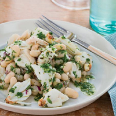 Crab Salad with Mint Oil