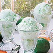 Creamy Lime Sherbet