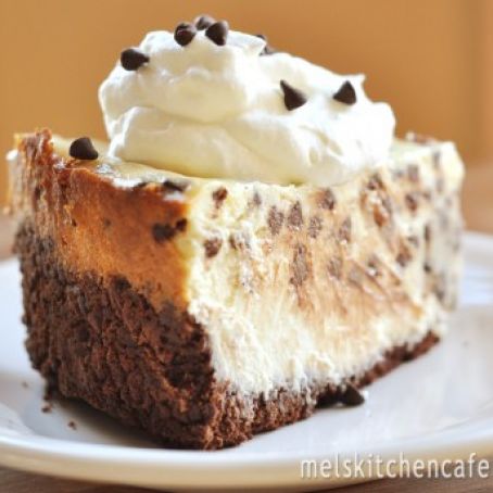 Chocolate Chip Cookie Dough Cheesecake