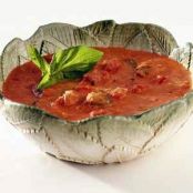 Chunky Tomato-Basil Bisque Recipe