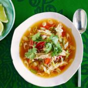 SPICY ASIAN CHICKEN NOODLE SOUP