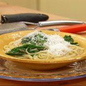 Lemon Spaghetti with Ramps or Leeks