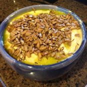 Hummus with Roasted Sunflower Seeds