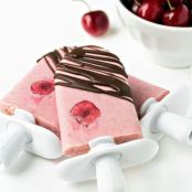 Cherries and Cream Quick Pops
