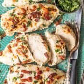 CREAMY RANCH BAKED CHICKEN WITH BACON