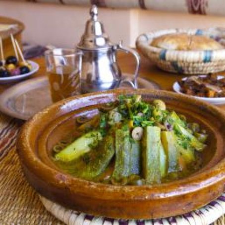 Chicken Tagine with Preserved Lemon and Olives