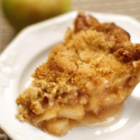 Apple Crumb Pie