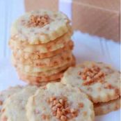TOFFEE SHORTBREAD COOKIES