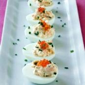 Eggs - Deviled Eggs with Smoked Salmon