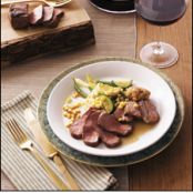 Lamb Trio with Garden Vegetables