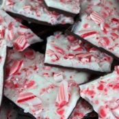 Peppermint Candy Cane Bark