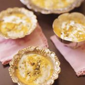 Semolina Pudding with Saffron and Nuts