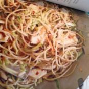 Szechuan Chicken with Noodles - 8 Points