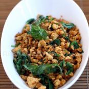 Crispy Fried Chicken with Basil