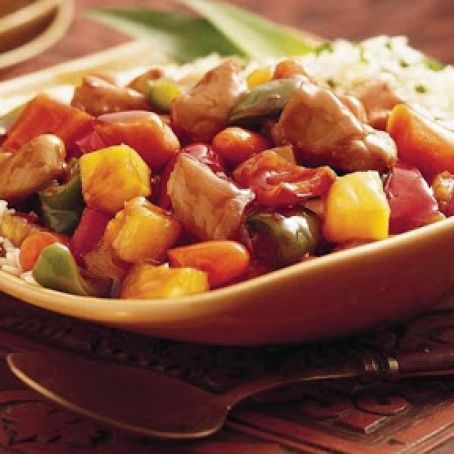 Slow-Cooker Sweet and Sour Chicken
