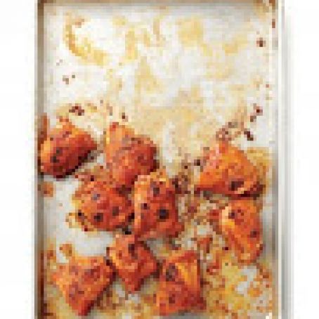 Sticky Orange-Glazed Chicken Thighs