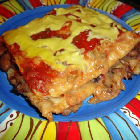 Deconstructed Enchilada Bake