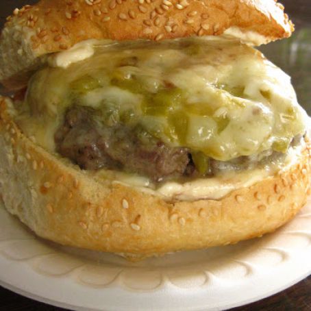 Green Chile Cheeseburgers by ATK