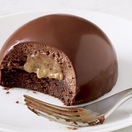 German Chocolate Bombes